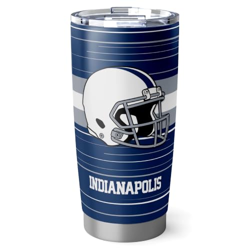 Image of Indianapolis Tumbler 20oz Travel Mug Gifts Custom Name Number