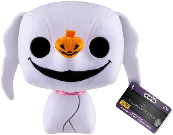 Pop! Plush Disney's TNBC The Nightmare Before Christmas - Zero *Glow in The Dark* (Hot Topic Exclusive)