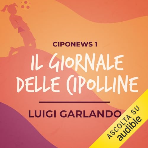 Diseño de la portada del título Il giornale delle Cipolline