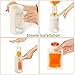 PandaEar Squeeze Station for Baby Puree Food Storage, Baby Food Pouch Filling Maker with 10 Pcs Pouches, Pouch Filling Station for Infant and Toddlers