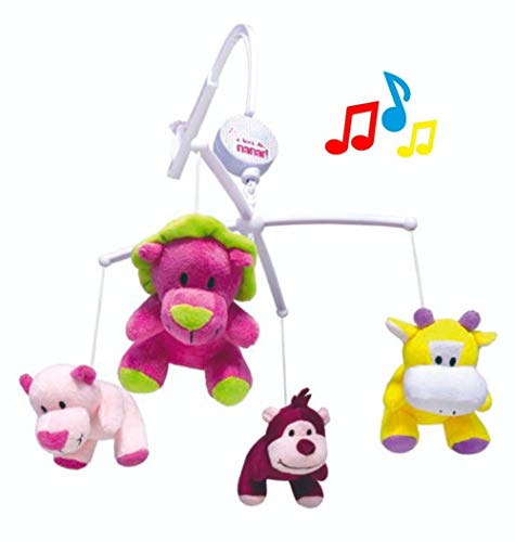 Mobile Musical Pelucia Berço Feminino