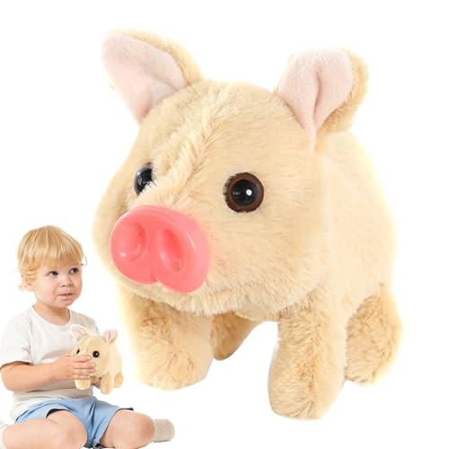 Genérico Juguete Animal Realista,Juguete Suave De Compañía para Mascota - Control por Voz Inteligente Suave Y Duradero para Bebés Niñas Y Niños