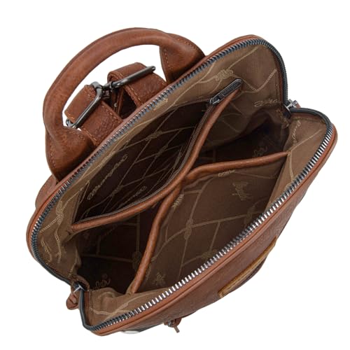 Image of Montana West Wrangler Backpack Purse for Women Mini Backpack Purse Cute Ladies Bookbag Travel Work Daypacks Bags WG-BG-186-9116-COW-BR