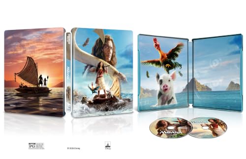 Moana (2026) - 4K UHD/Blu-ray Combo + Digital + Steelbook image 5