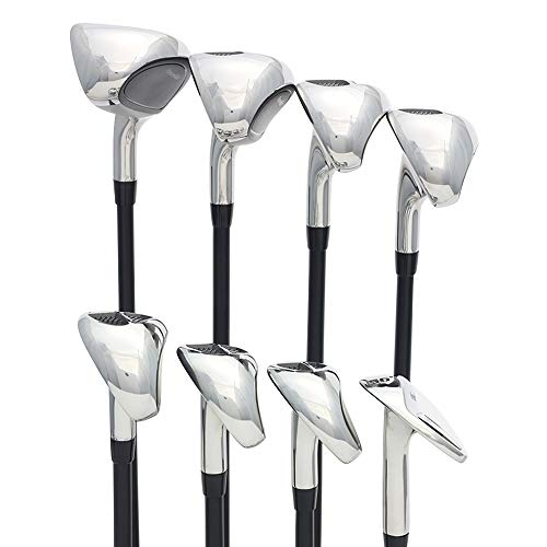 Los-hombres-de-golf-Powerbilt-EX-550-hibrida-hierro-conjunto-que-incluye-4-5-6-7-8-9-PW-SW-Regular-Flex-Graphite-diestros-nuevo-rescate-utilidad-clubes
