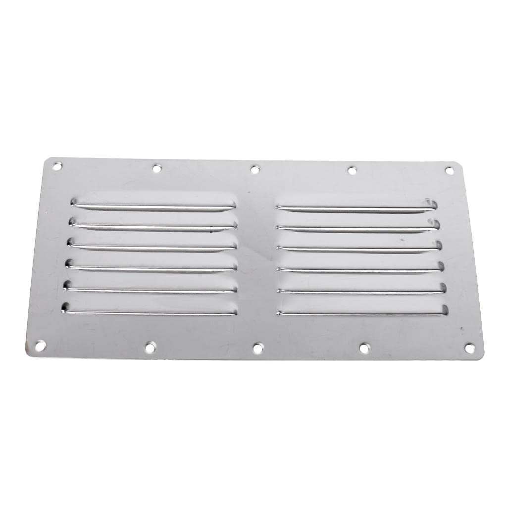 Marine Stainless Steel Boat Louvered Vent Cover Louver Ventilation Ventilator Yacht Air Grille Accessories 230x115mm| Plumbing & Ventilation| Parts Motors-image-40