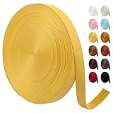 Le Paquet Comprend: Vous recevrez un rouleau de ruban biais en simili cuir, d'une largeur de 15mm, d'une longueur de 40m et d'une épaisseur de 1mm; matière: PU, souple et résistant, non élastique.