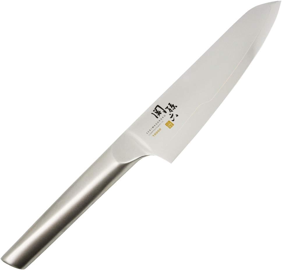 Kai KAI AB5290 Santoku Knife Seki Magoroku 10000ST 6.5 inches (165 mm), Made in Japan, Dishwasher Safe
