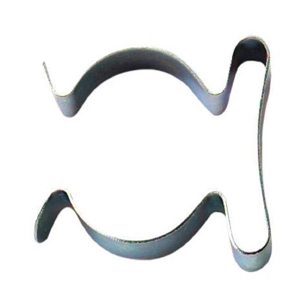 Merriway Bright Zinc Plated Bh04494 (10 Pcs) Bzp Spring Steel Tool Clips Terry Grip 16-24 Mm (5/8 - 1 Inch) - Pack Of 10 Pieces