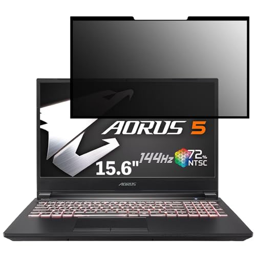 GIGABYTE AORUS 5 �V���[�Y 15.6�C���` 16:9 �Ή� �S�� ���E�� �`�����h�~�t�B���� �v���C�o�V�[�t�B���^�[ �u���[���C�g�J�b�g ���˖h�~ �p�\�R�� PC ���j�^�[ �t���ی� �ی�V�[�g