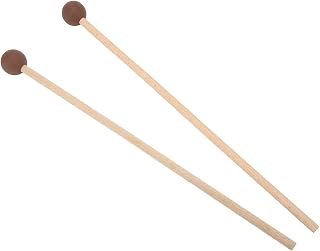 Bell Mallet - Barra de goma resistente al desgaste, 2 piezas, color marrón
