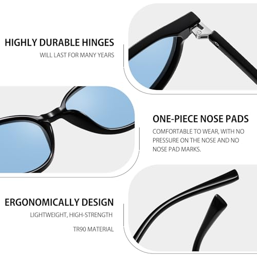 Image of KANASTAL Anti Blue Light Glasses for Women and Men | TR90 Frame,UV Protection,PC Lens,Lightweight,High Definition,Computer,Phone,Video Gaming,Television,Gaming,Screen