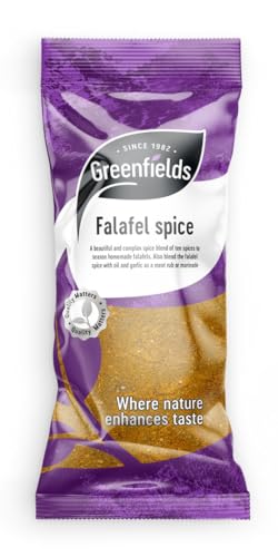 Greenfields Falafel Spice 75 g, especias molidas, mezcla de especias falafel, condimento