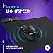 Logitech G POWERPLAY Wireless Charging System for G502 LIGHTSPEED, G502 X PLUS, PRO X Superlight Gaming Mice & more, Wireless Charging Mouse Pad for PC/Mac, in Cloth + Hard Mousepads