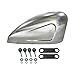 Scalloped Sportster Chopper Bobber Custom Build Gas Tank with Mounting KIT - Steel - 2.3 Gallon Capacity - Motorcycle Cafe Racer Fuel Cell Petrol