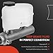 A-Premium Brake Master Cylinder with Reservoir and Sensor Compatible with Chevrolet and GMC Vehicles - For Avalanche, Express 2500 3500, Silverado 1500, Suburban, Sierra 1500, Yukon XL 2500