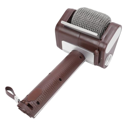 HELEVIA Cepillo Inalámbrico Recargable para Parrilla de Barbacoa, Limpiador de Rodillos de Acero Inoxidable de 350 RPM con Luz LED, Cepillo Eléctrico para Parrilla de Barbacoa (b)