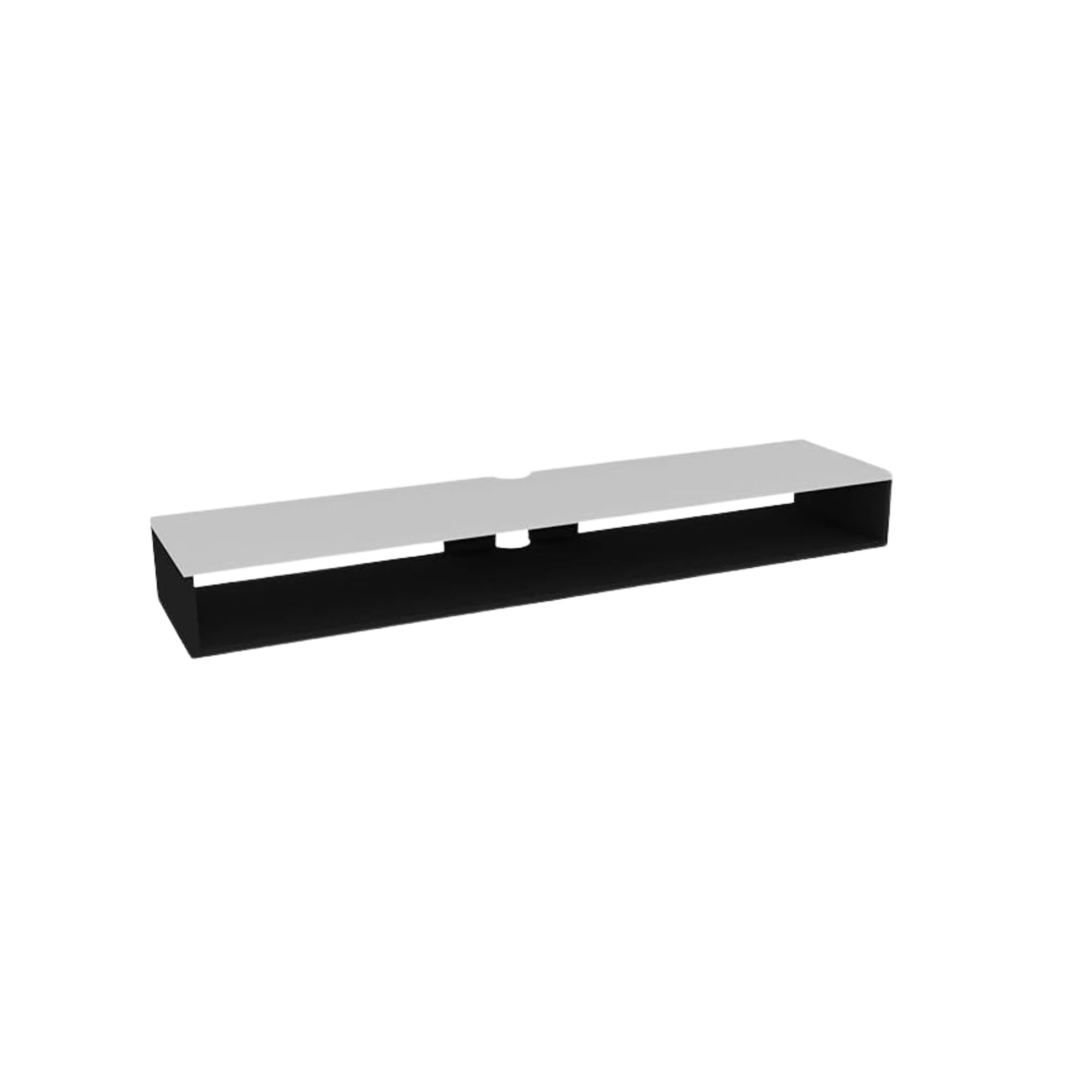 Vision (01) TV Unit for Living Room | Wenge/White | MDF Engineered Wood Entertainment Center, Storage Cabinet with Shelves, Modern TV Stand for Home-image-46