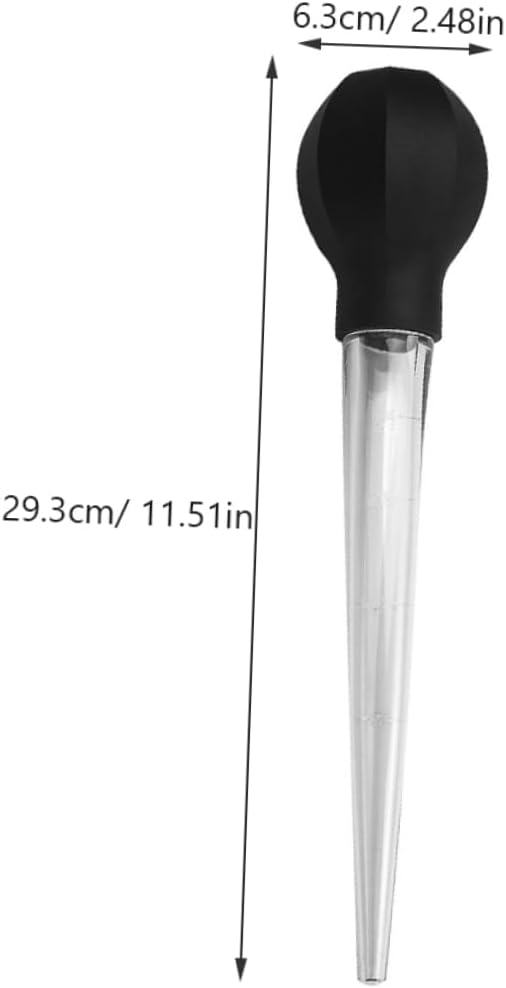 MAGICLULU Bbq Sauce Injector with Pump Head Turkey Baster for Marinade Injection for Home Cooking Camping and Holiday Meals