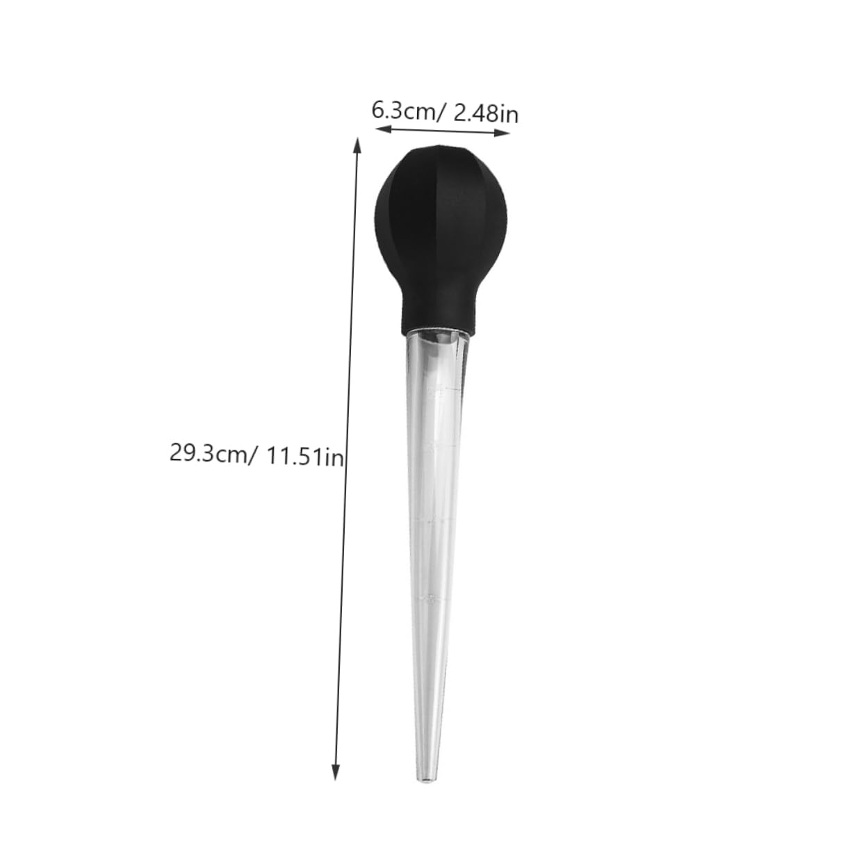 MAGICLULU Bbq Sauce Injector with Pump Head Turkey Baster for Marinade Injection for Home Cooking Camping and Holiday Meals