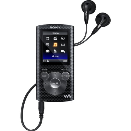Sony NWZE384 8 GB Walkman MP3 Video Player (Black)