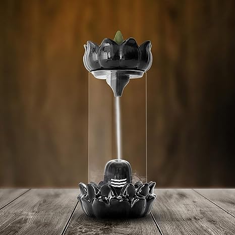 Mokash Creations Shiva Smoke Fountain Aromatic Fountain Lord Shiva