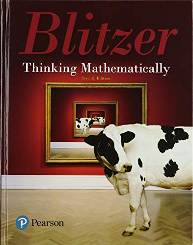 Thinking Mathematically with Integrated Review Plus MyLab Math with Pearson eText -- 24 Month Access Card Package