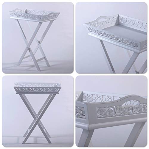 Vassoio di Legno Stile CASA di Campagna | Bianco