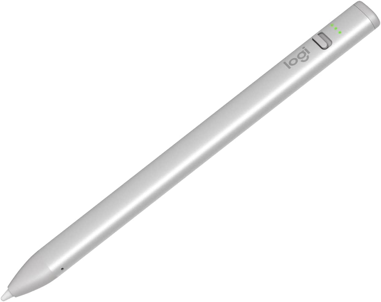 Logitech Crayon Digital Pencil for iPad (iPads with USB-C Ports) - Silver (Renewed)