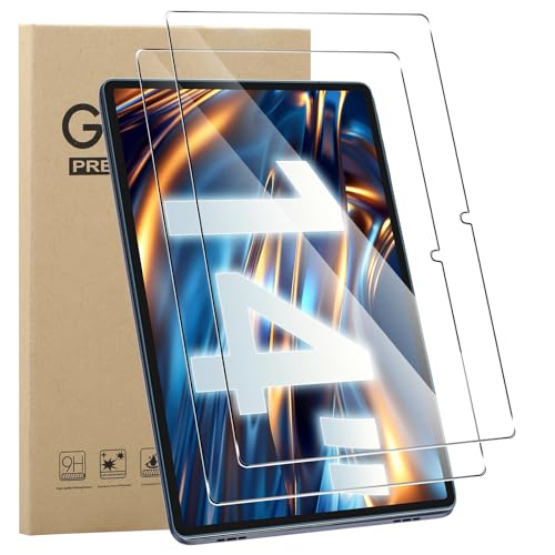 MEMELOKA [2 Piezas] Protector de Pantalla para TECLAST T70 14 Pulgadas, Ultra Transparente Antiarañazos&Sin Burbujas 9H Cristal Templado para TECLAST T70
