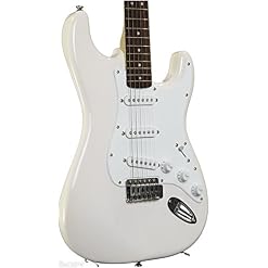 FENDER Squier Stratocaster Bullet ATW SSS Guitare électrique + Amplificateur + Sac + Accordeur + Bandoulière + Médiators - Les Beatles, Paul McCartney, John Lennon, RIngo Starr, George Harrison FENDER Squier Stratocaster Bullet ATW SSS Guitare électrique + Amplificateur + Sac + Accordeur + Bandoulière + Médiators – Image 2
