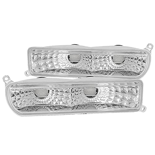 Spec-D Tuning LB-CHKE97-RS Chrome Bumper Light (Front)