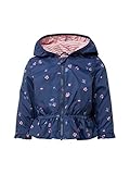 langärmlig mit Kapuze TOM TAILOR Mädchen Jacken Gemusterte Jacke mit Kapuze Medieval Blue Blue,92,K3062,6000