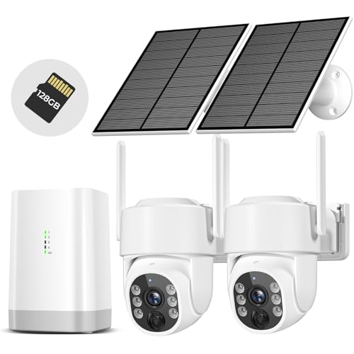 Wireless 5G Outdoor Security Camera System (2 Cam-Kit)