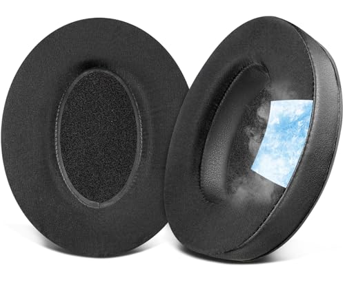 SOULWIT Cooling Earpads for Bose Aviation X A10/A20 Headset Cushions with High-Density Noise Isolation Foam - Black