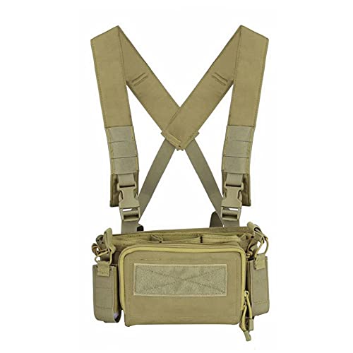 Chaleco táctico robusto con sistema de liberación rápida militar