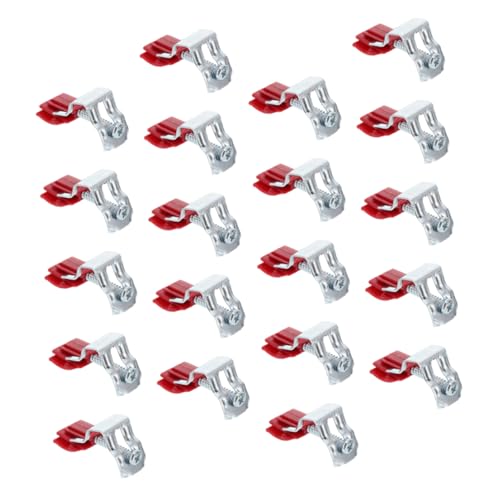 Veemoon 20piezas Unidades De Grapas De Sujeción Fregadero Clips De Soporte Para Fregadero Clips De Instalación Para Cocina