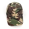 Unisex Camo Baseball Cap - Adjustable Snapback Camouflage Sun Hat, Cotton Classic Travel Peak Summer Hat, UV Protection Outdoor Sports Cap for Women Men, Running Fishing Hiking Camping 54-60CM #2
