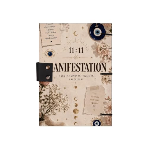 Image of Manifestation 4 Diary Notebook 7x5 Inch 160 Pages Unruled Journal for Writing