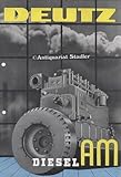 deutz prospekte der baureihe 06  Deutz Diesel AM. Prospekt.