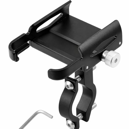 Suporte de Celular Universal para Moto e Bicicleta Bike Em Alumínio Rotação360º à Prova d’Água com Fixação Segura no Guidão.
