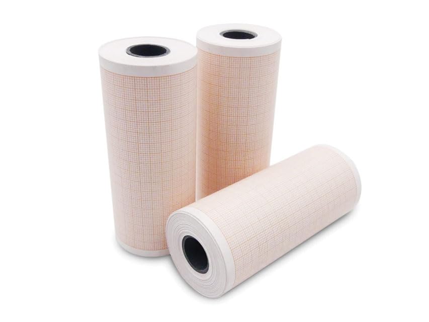 CARTA TERMICA PER ECG CARDIOLINE 100L (100MM x 20 Metri) - 10 ROTOLI. Riferimento originale 66010055C