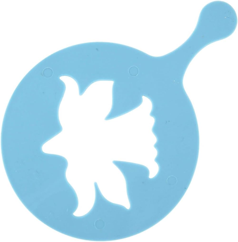 Zenker "Candy" Cupcake Stencils (4 Piece), Pink/Creme/Blue