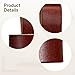 boxoon Adjustable Leather Sheath For 2 In (5 Cm) Belts, Brown, Handy Protection For Convenient Carrying