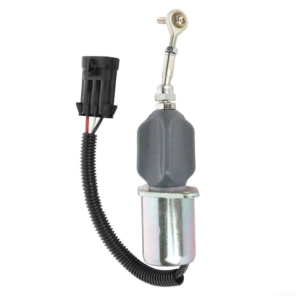 Solenoide de corte de combustible Bobcat 6681513 compatible con T190 S185 S175 S160 12V Performance