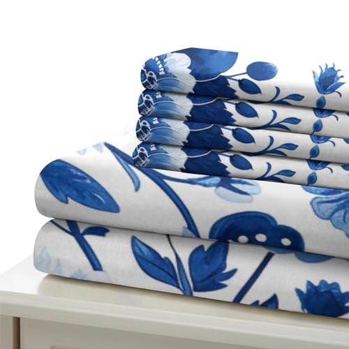 Housse de couette fleurs premium en microfibre parure de lit respirante 3D