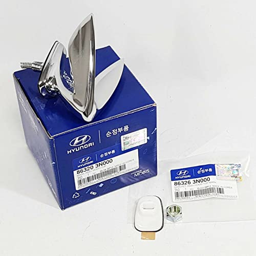 HYUNDAI Genuine OEM Equus Hood Ornament 3 Piece Set 86320-3N000