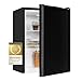 Produktbild Exquisit Mini-Kühlschrank KB60-V-090E schwarzPV | Energieeffizienzklasse E | 52 Liter Nutzinhalt | 2 Glasablagen | wechselbarer Türanschlag | kompakt & platzsparend