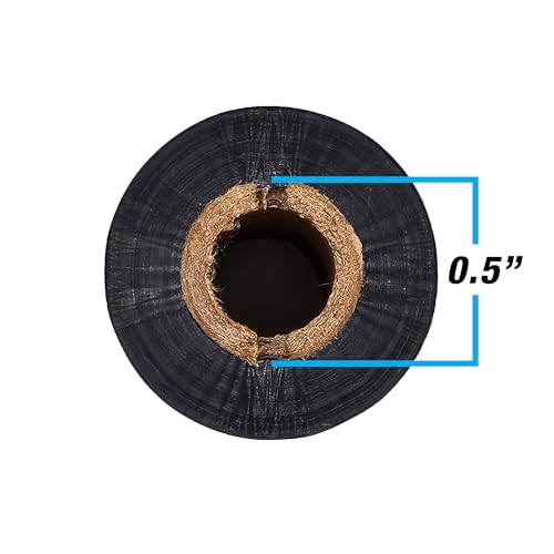 Cinta de transferencia térmica negra 2x242ft miniatura 3