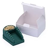 YIHUA S200 Grün Hitzebeständiger Silikon-Lötdraht-Halter mit Messingwollreiniger, 6 Rillen und Aufbewahrungsschale, Dritte Hand für Lötdraht-Schweißvorrichtung kompatible Drahtdurchmesser 0.034-10mm²